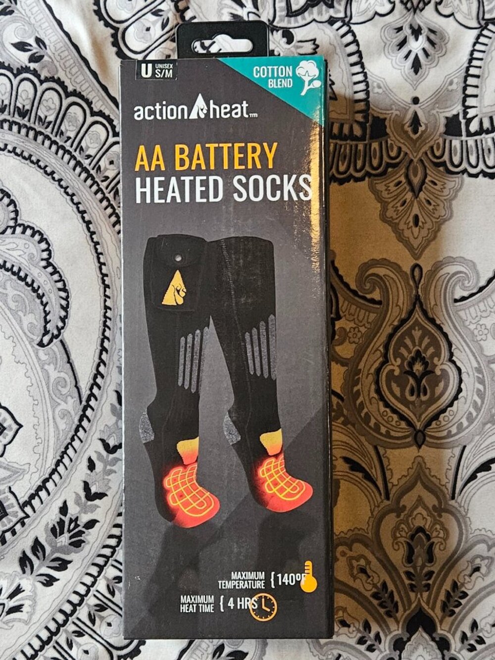 Brand new Action Heat heated socks
